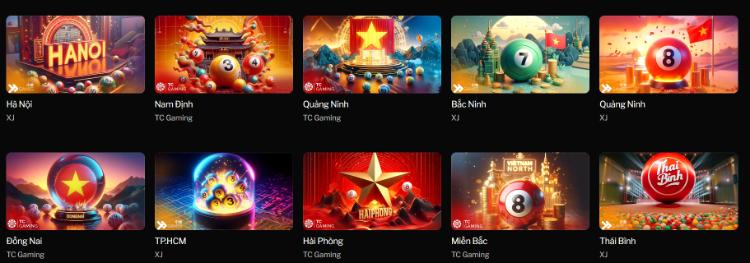 các đài xổ số tại nhà cái 188Bet