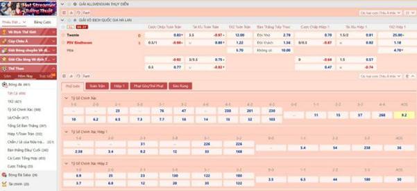 Cá cược thể thao tại 12BET