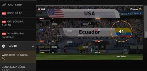 cá cược world cup bóng đá ảo 188BET