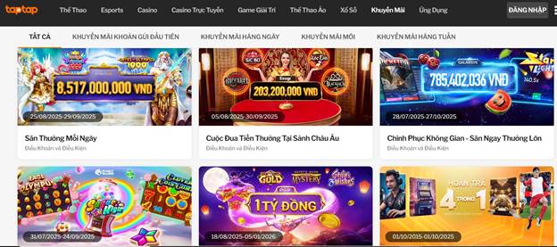 Ưu đãi tại 188BET